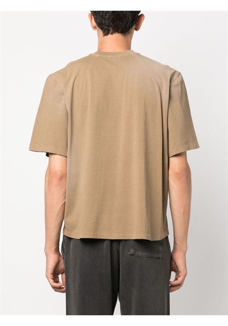 Brown dart short-sleeved T-shirt Entire studios - unisex ENTIRE STUDIOS | ES2252CO